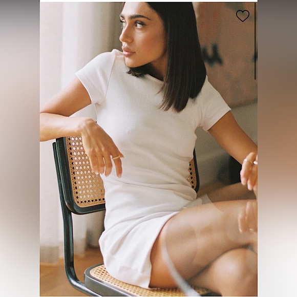 PRINCESS POLLY - White classic mini dress ✨ - Picture 1 of 8